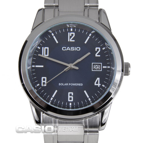 Đồng hồ Casio MTP-VS01D-2BDF Mặt kính khoáng chống vỡ cao 